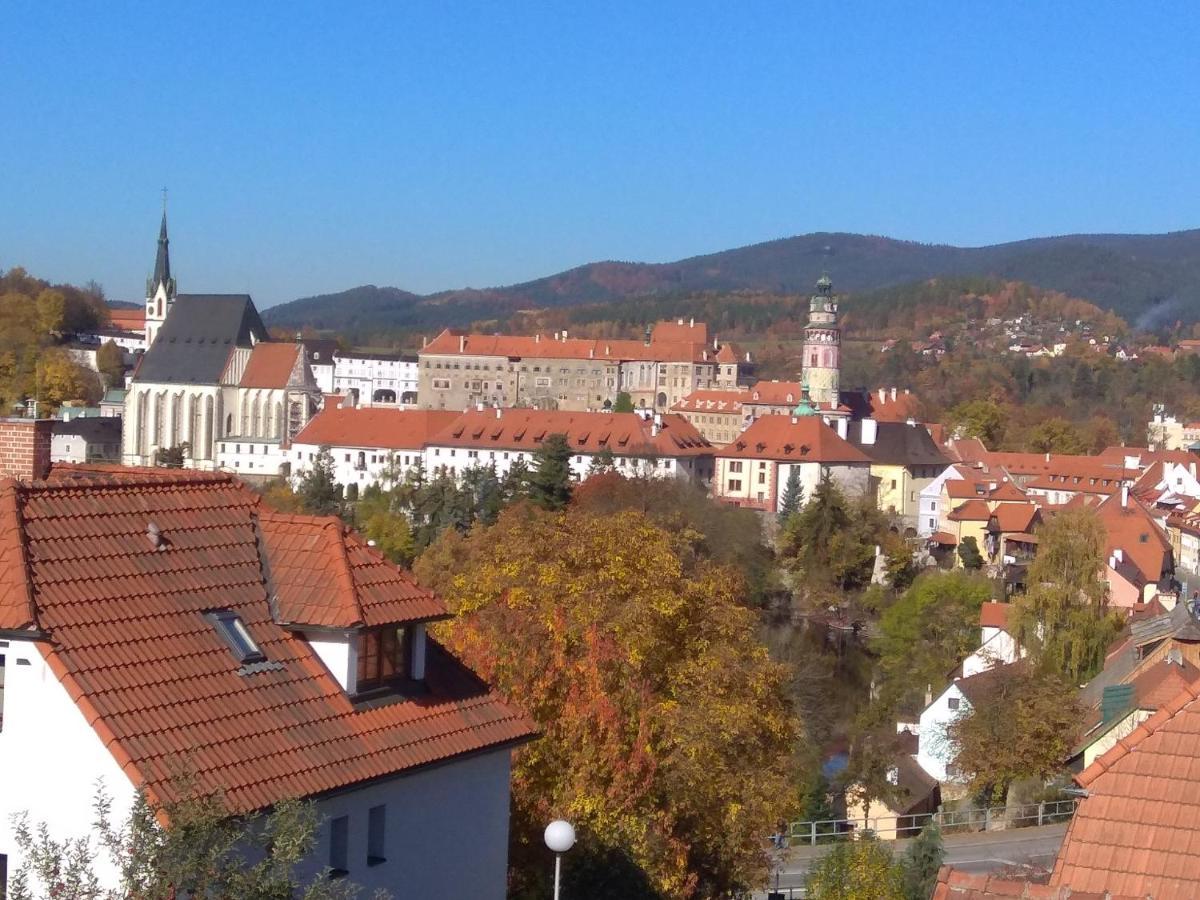 Ubytovani S Vyhlidkou Český Krumlov Exterior foto