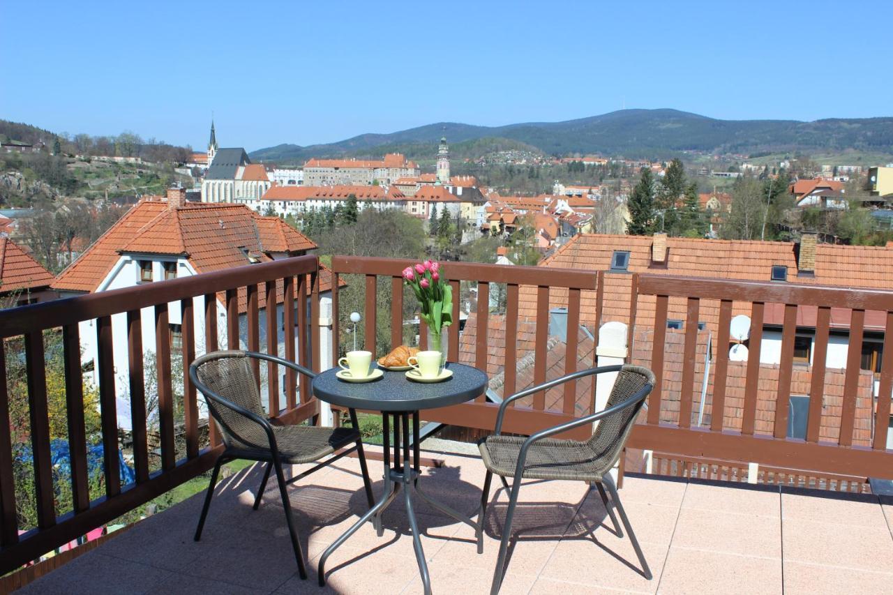Ubytovani S Vyhlidkou Český Krumlov Exterior foto