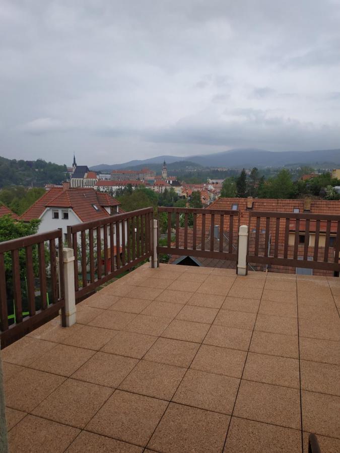 Ubytovani S Vyhlidkou Český Krumlov Exterior foto